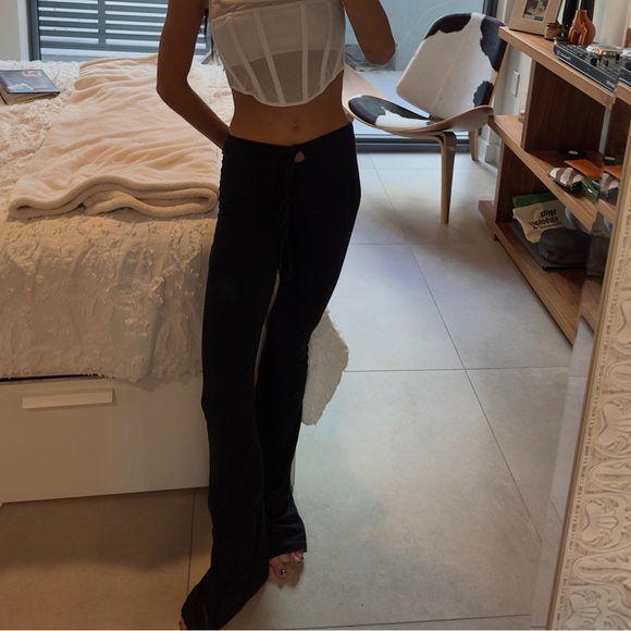 Motel Rocks Pants Black - Picture 9 of 9